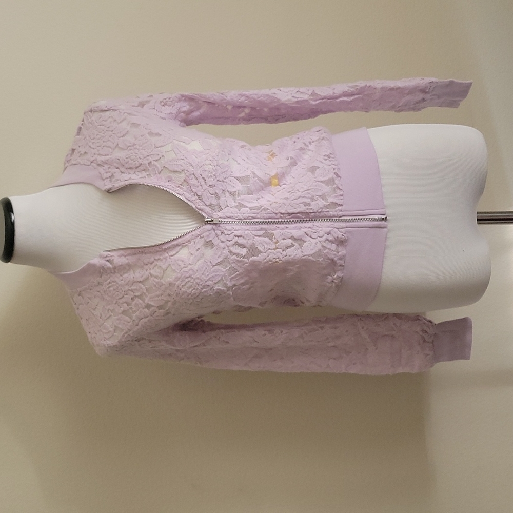 Lavender Floral Lace jacket